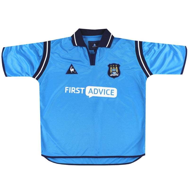 2002-03 Manchester City Le Coq Sportif Home Shirt XXXL