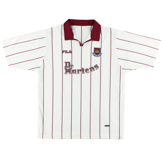 2002-03 West Ham Fila Away Shirt L