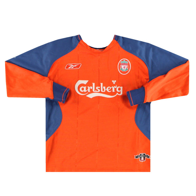 2003-05 Liverpool Reebok Goalkeeper Shirt M.Boys