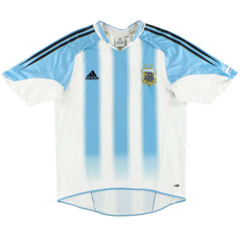 2004-05 Argentina adidas Home Shirt M