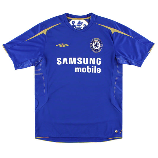 2005-06 Chelsea Umbro Centenary Home Shirt S