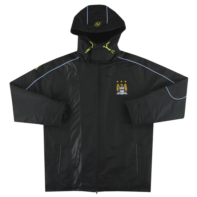 2007-08 Manchester City Le Coq Sportif Padded Bench Coat L