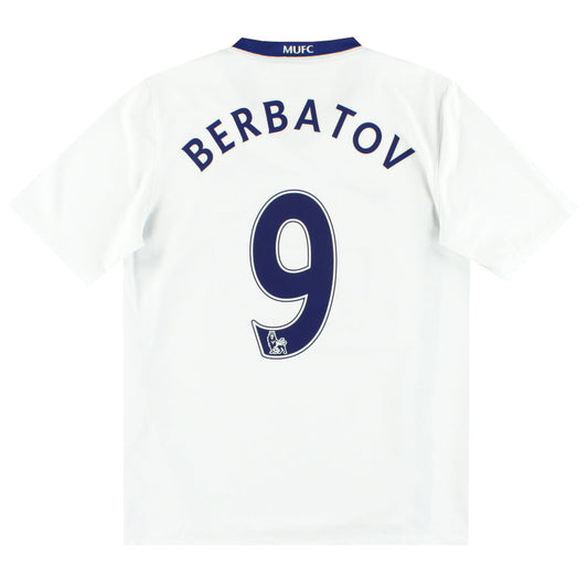 2008-09 Manchester United Nike Away Shirt Berbatov #9 XL