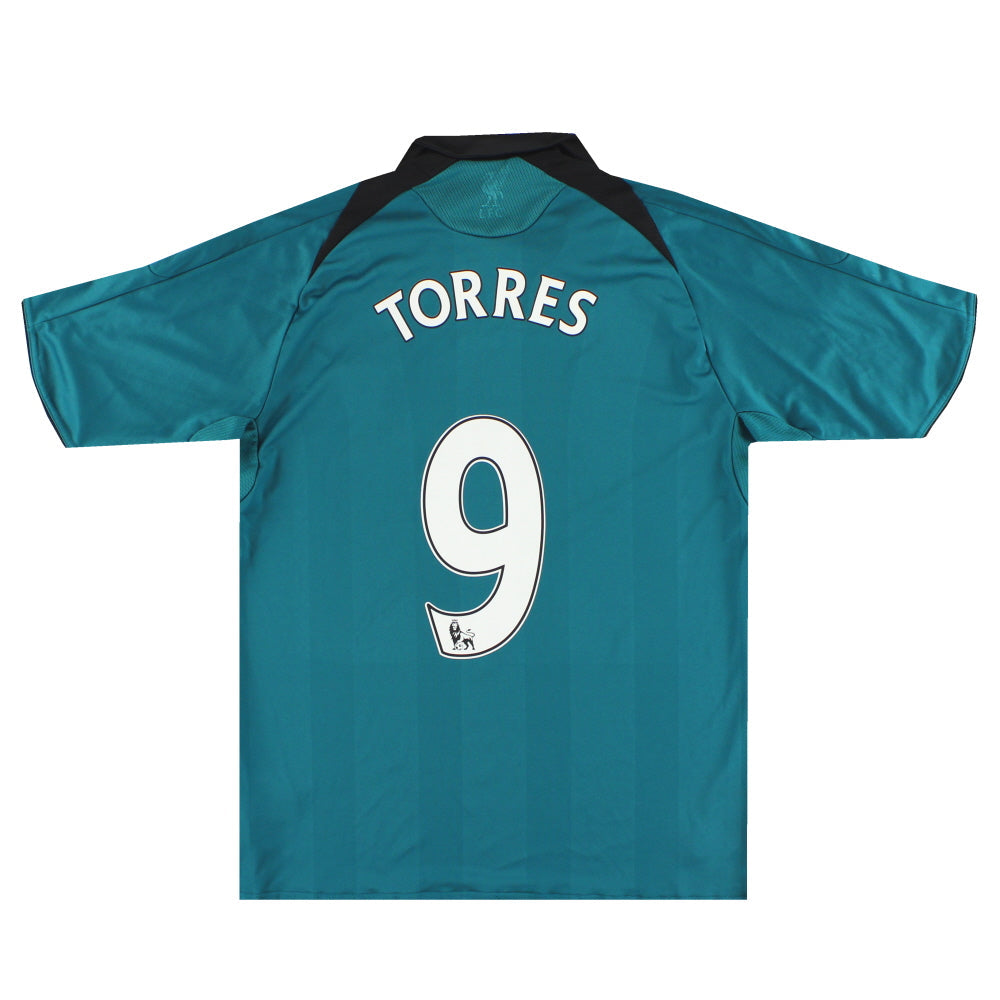 2008-09 Liverpool adidas Third Shirt Torres #9 XL.B
