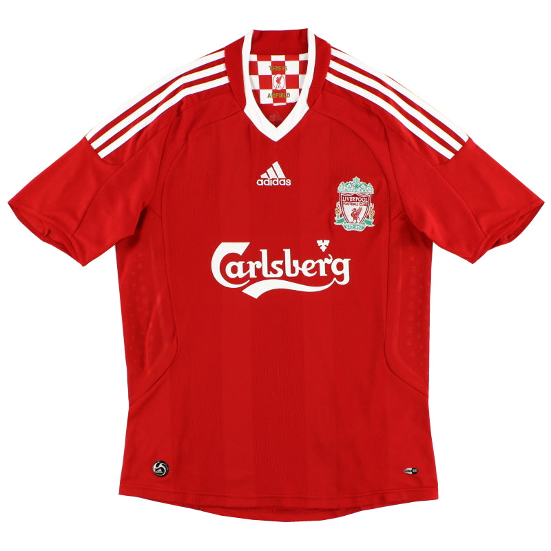 2008-10 Liverpool adidas Home Shirt M