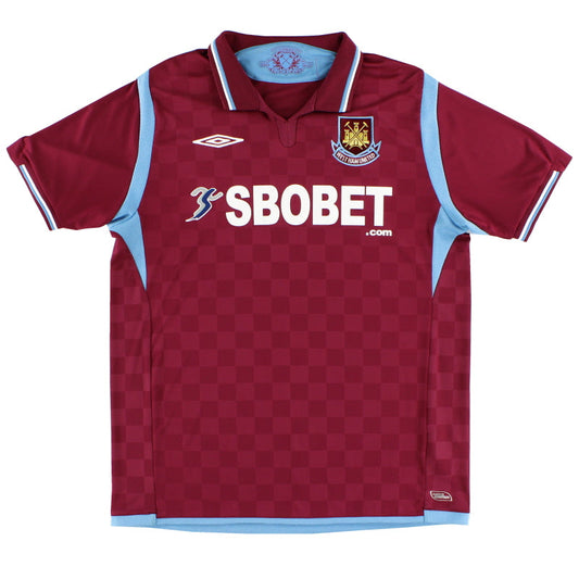 2009-10 West Ham Umbro Home Shirt XL