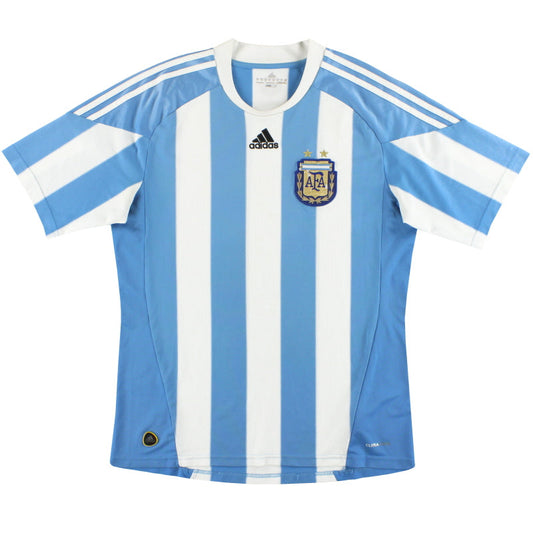 2010-11 Argentina adidas Home Shirt M