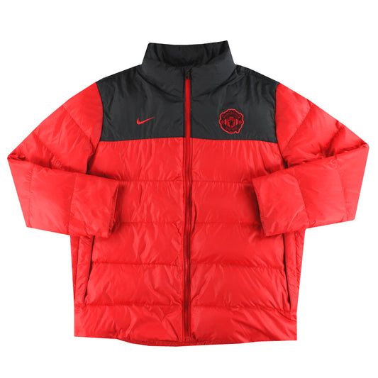 2011-12 Manchester United Nike Padded Feather Coat XXL