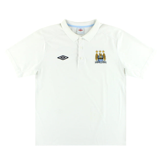 2010-12 Manchester City Umbro Polo Shirt XL
