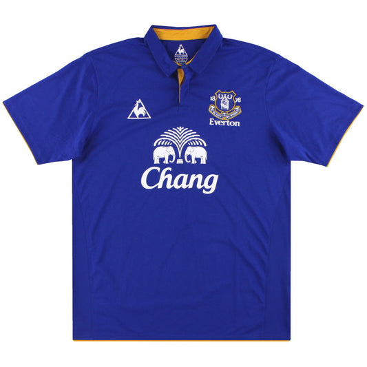 2011-12 Everton Le Coq Sportif Home Shirt S