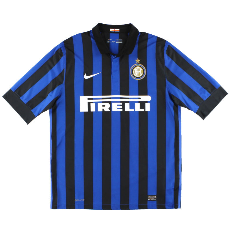 2011-12 Inter Milan Nike Home Shirt L