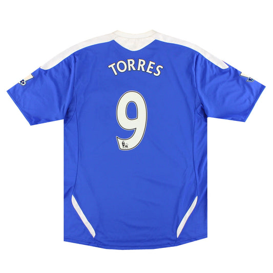 2011-12 Chelsea adidas Home Shirt Torres #9 XL