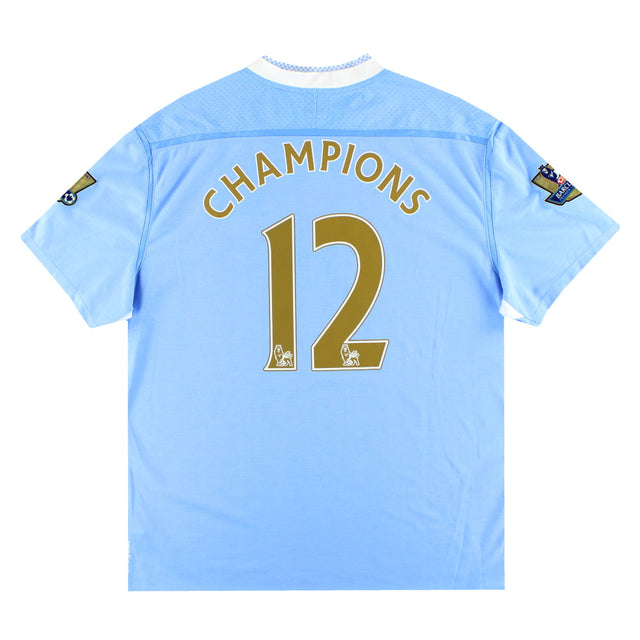 2011-12 Manchester City Umbro Home Shirt Champions #12 *w/tags* XXL