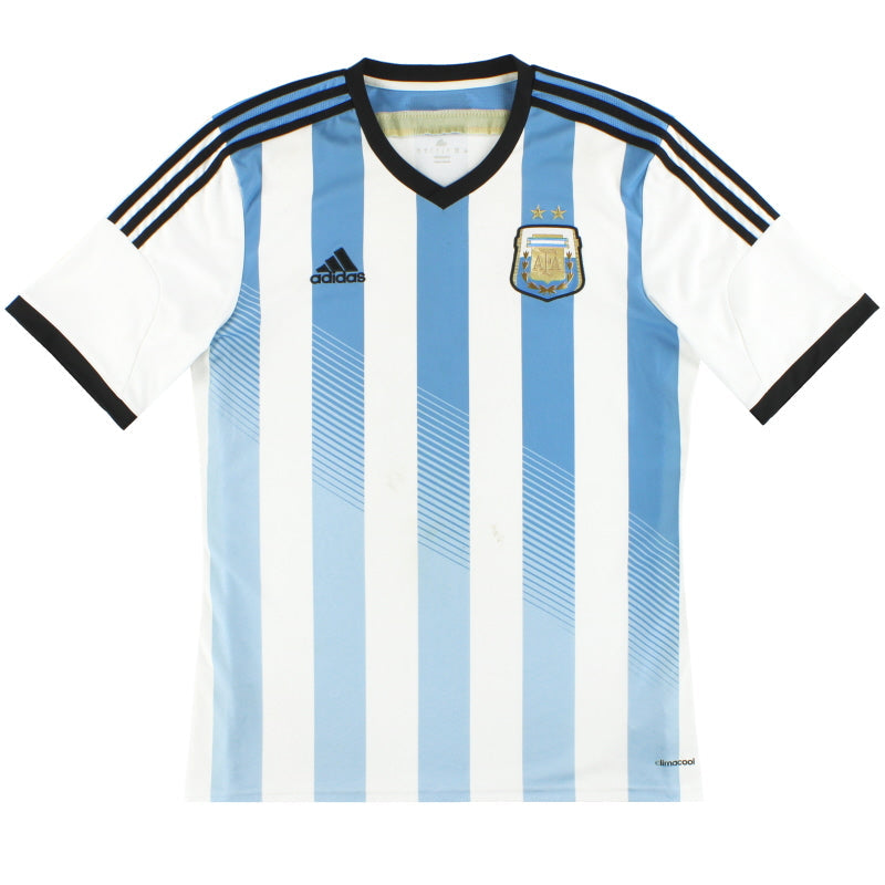 2013-15 Argentina adidas Home Shirt L