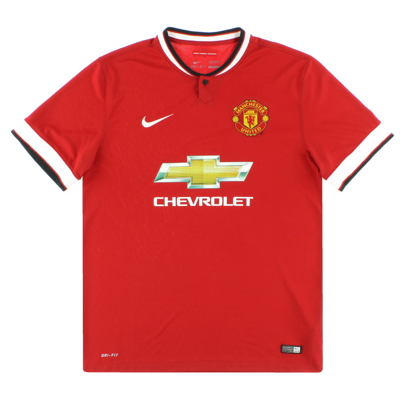 2014-15 Manchester United Nike Home Shirt S