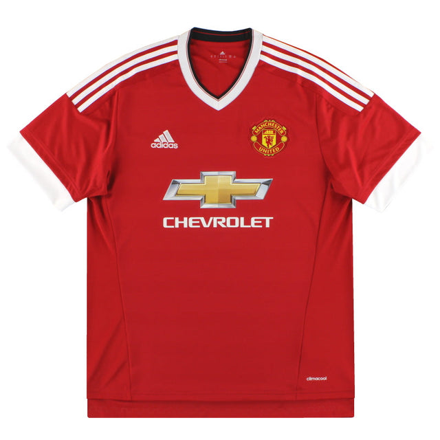 2015-16 Manchester United adidas Home Shirt XL