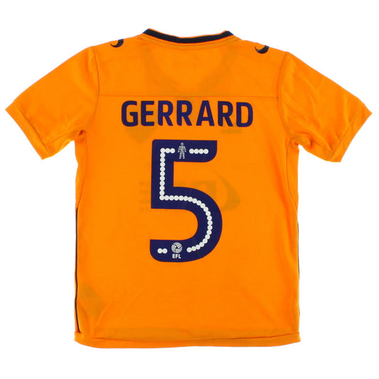 2017-18 Oldham Sondico Away Shirt Gerrard #5 Y