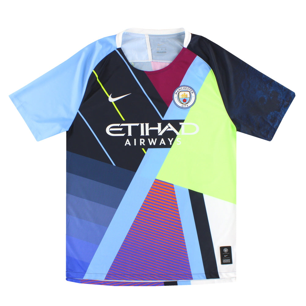 2018-19 Manchester City Nike Special Edition 'Mashup' Shirt XL