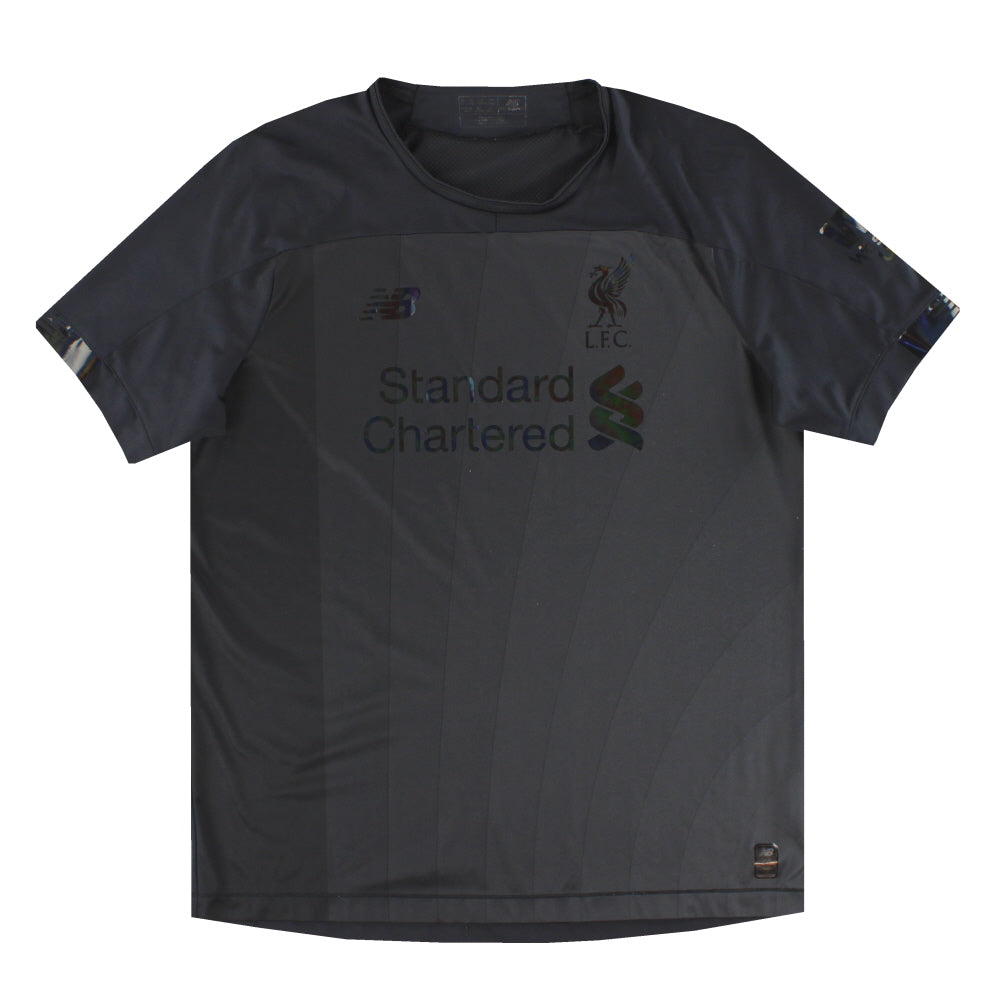 2019-20 Liverpool New Balance Blackout Shirt M