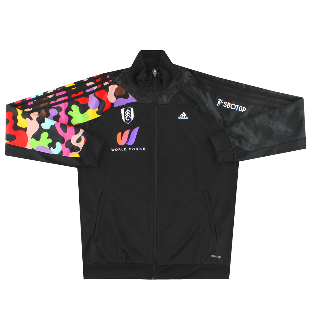 2020-21 Fulham adidas Love Unites Track Jacket *As New* L
