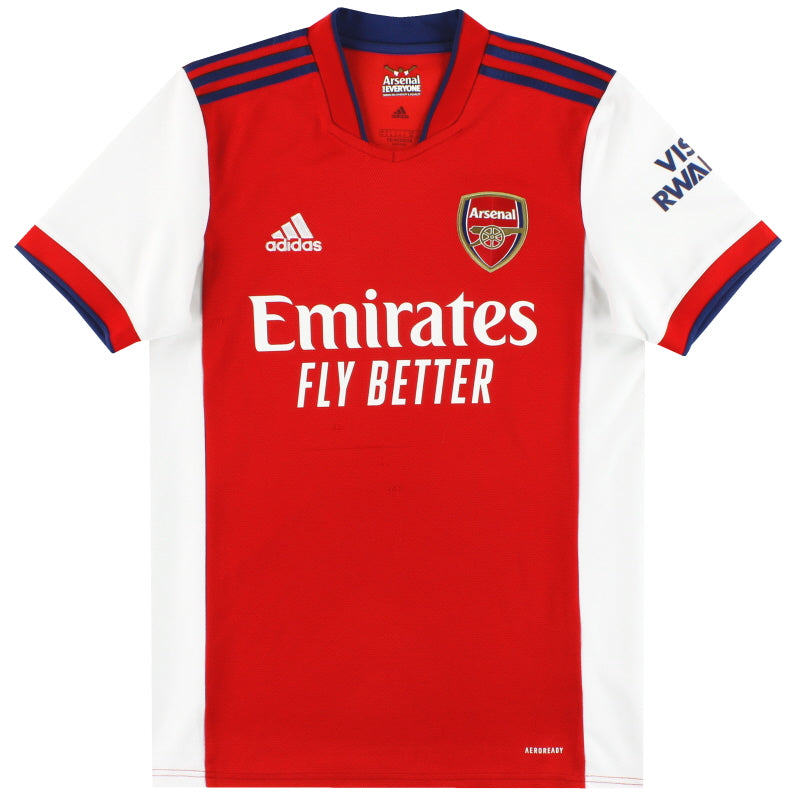 2021-22 Arsenal adidas Home Shirt XS