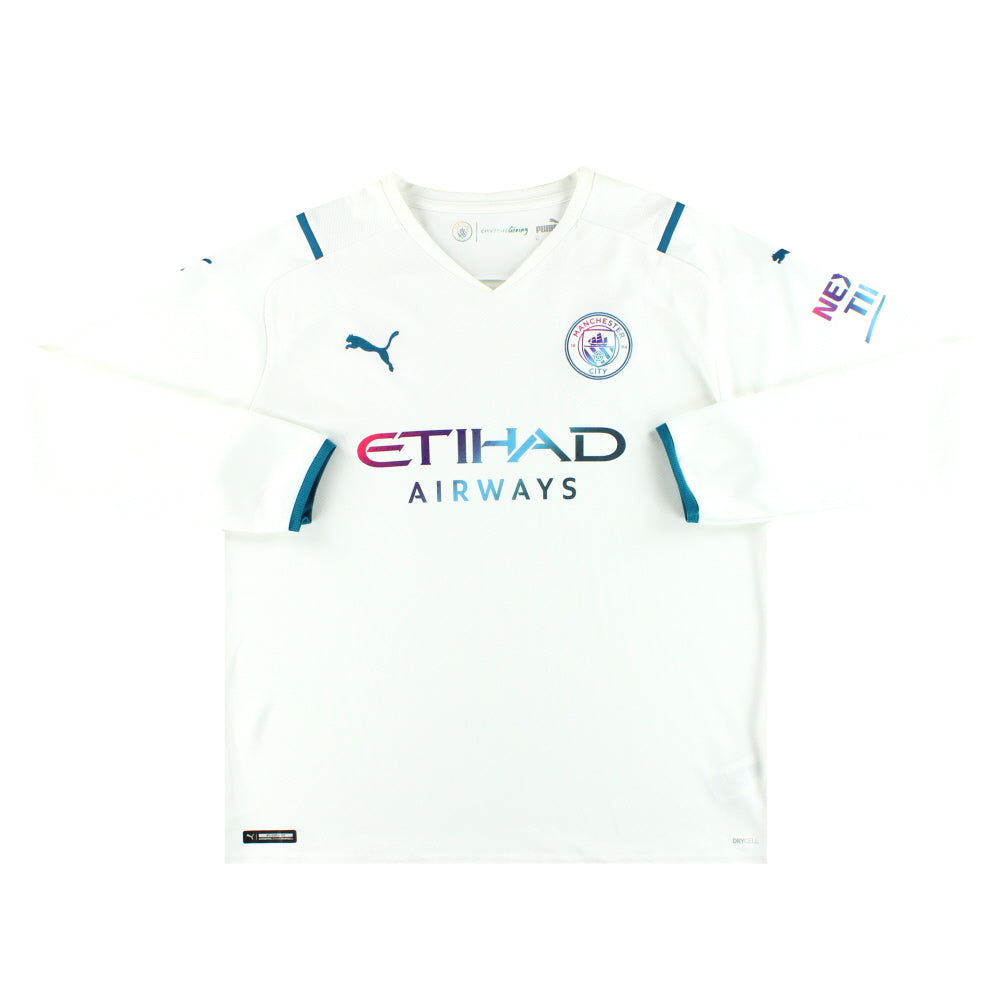 2021-22 Manchester City Puma Away Shirt L/S XL