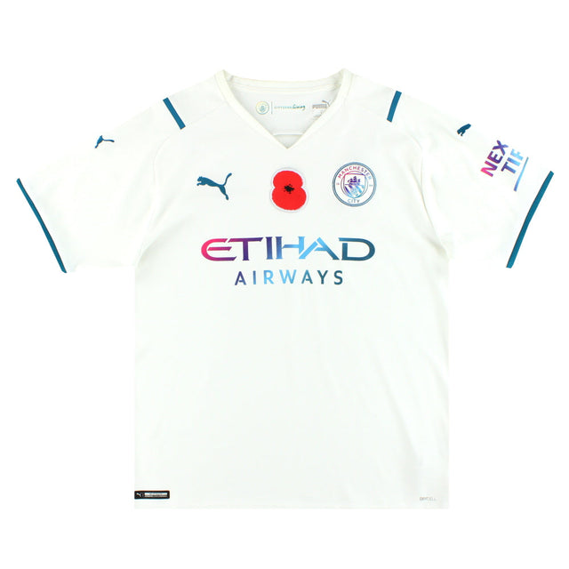 2021-22 Manchester City Puma Away Shirt *Mint* L