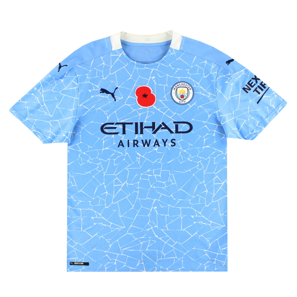 2020-21 Manchester City Puma Home Shirt *Mint* L