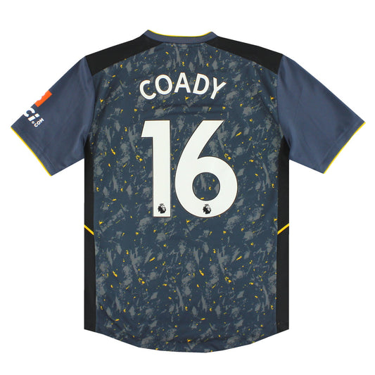 2021-22 Wolves Castore Away Shirt Coady #16 L