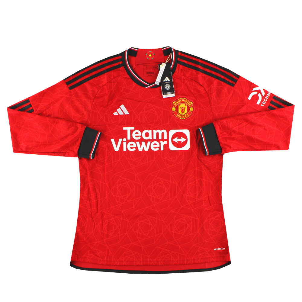 2023-24 Manchester United adidas Home Shirt L/S *w/tags*