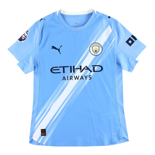 2025-26 Manchester City Puma Authentic Home Shirt *As New* M