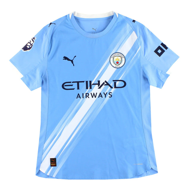 2025-26 Manchester City Puma Authentic Home Shirt *As New* M