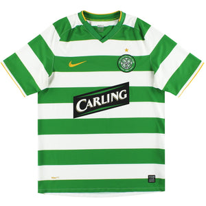 Celtic 2008-10 Home Shirt (XL) (Excellent)_0