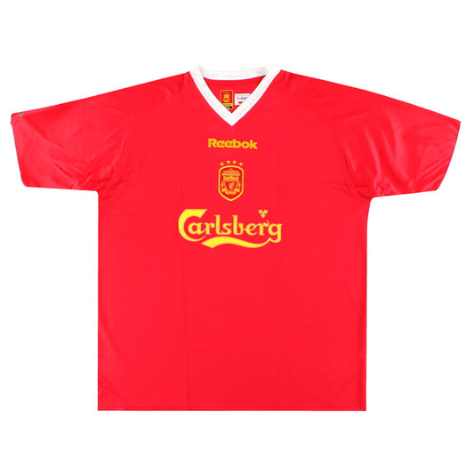 2001-03 Liverpool Reebok European Home Shirt XXL