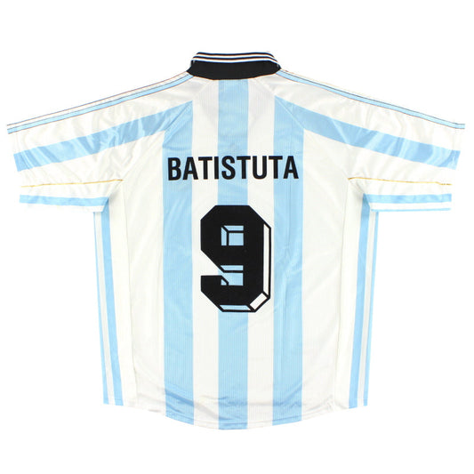 1998-99 Argentina adidas Home Shirt Batistuta #9 XL