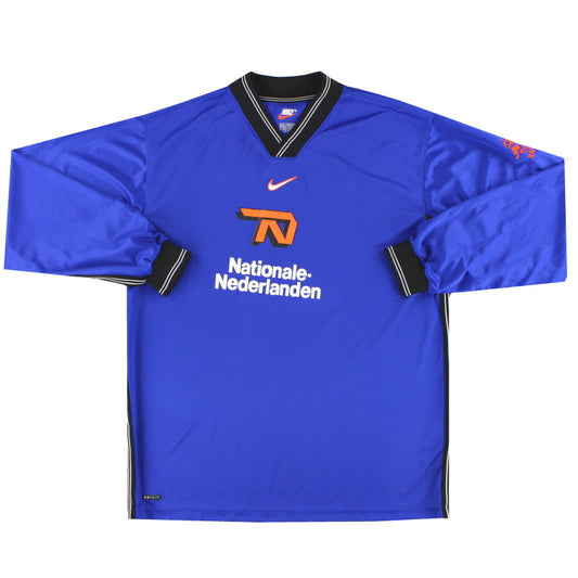 1998-00 Holland Nike Player Issue Training Shirt L/S XL