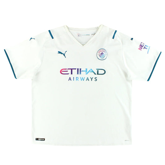 2021-22 Manchester City Puma Away Shirt XXL