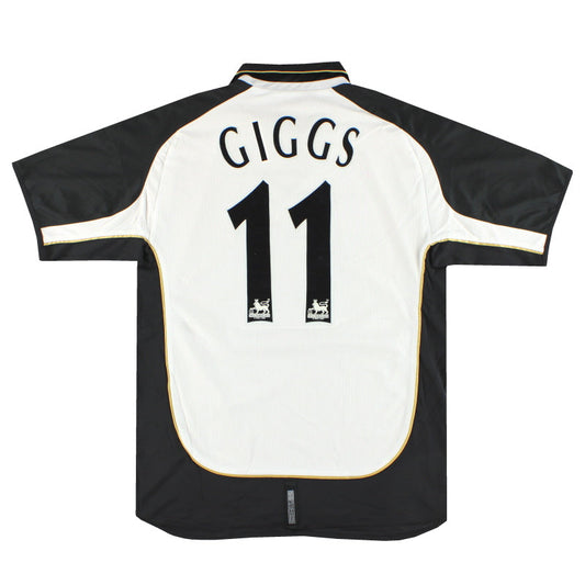 2001-02 Manchester United Umbro Centenary Reversible Away Shirt Giggs #11 L