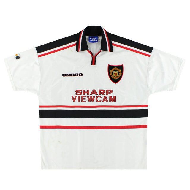 1997-99 Manchester United Umbro Away Shirt XXL