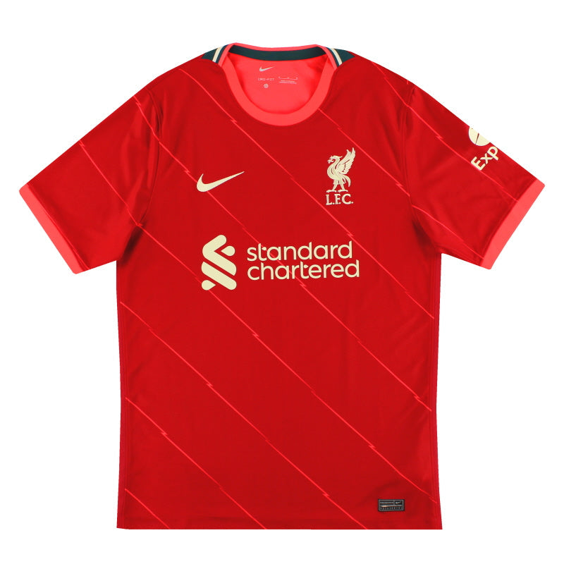 2021-22 Liverpool Nike Home Shirt L