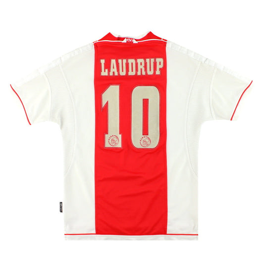 1999-00 Ajax Umbro Home Shirt Laudrup #10 M