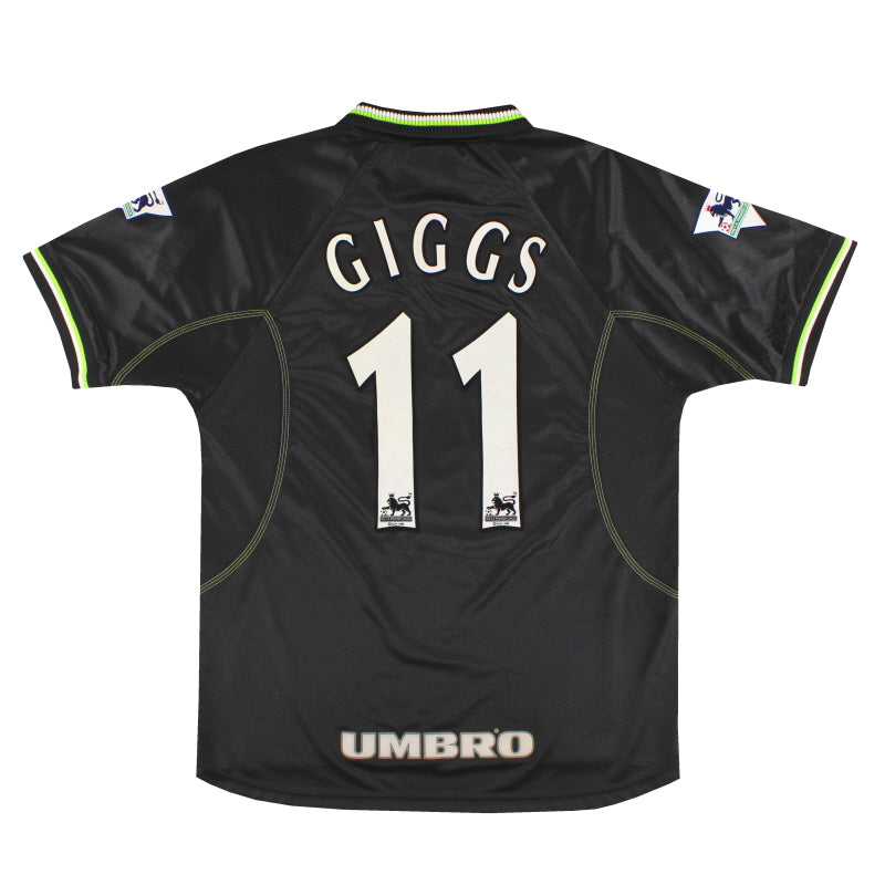 1998-99 Manchester United Umbro Third Shirt Giggs #11 L