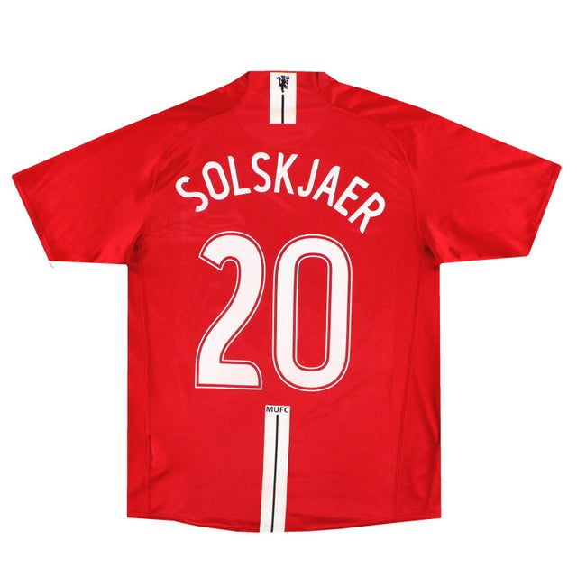 2007-09 Manchester United Nike 'Testimonial' Home Shirt L