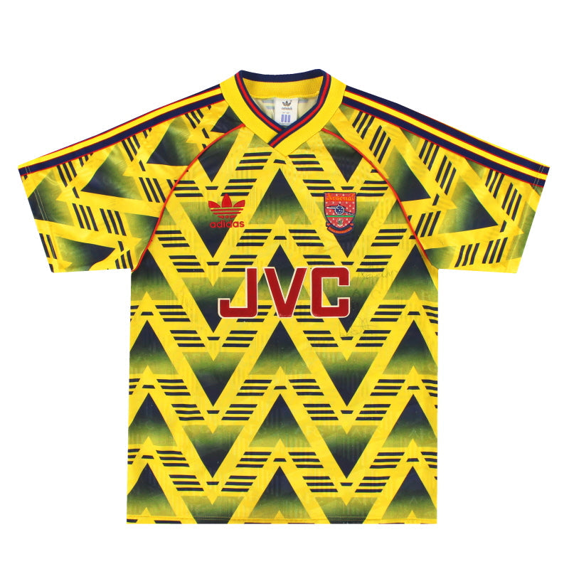 1991-93 Arsenal adidas Away Shirt S