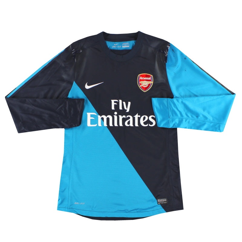 2011-12 Arsenal Nike Player Issue Away Shirt L/S M