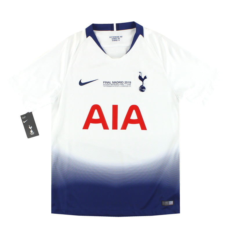 2018-19 Tottenham Nike 'Final Madrid' Home Shirt *w/tags* M