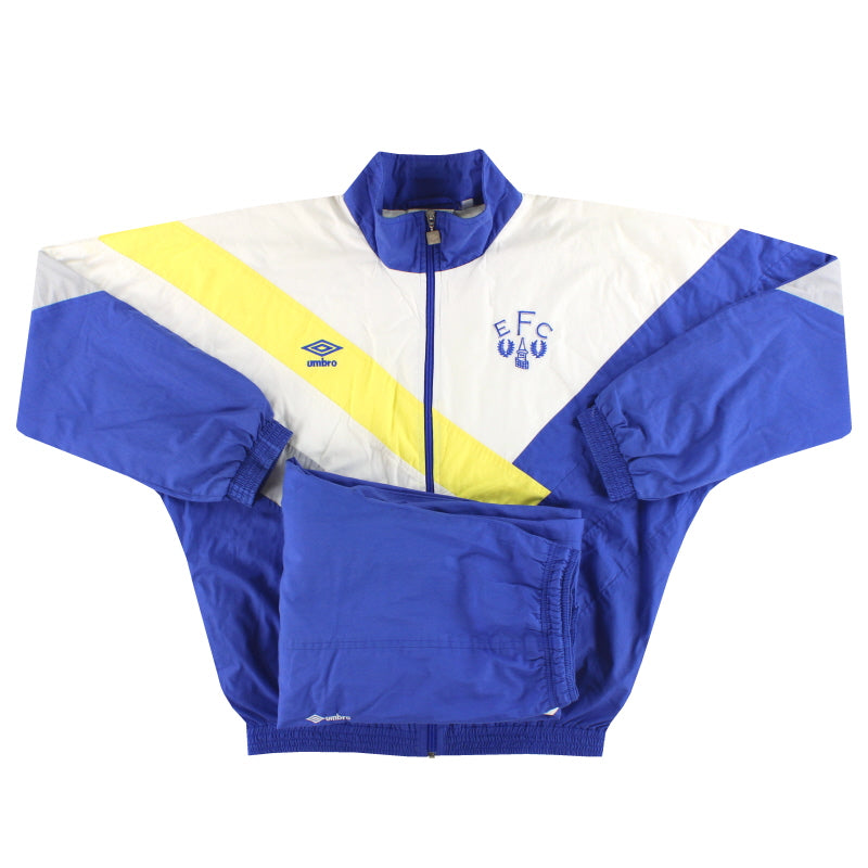 1988-90 Everton Umbro Tracksuit S