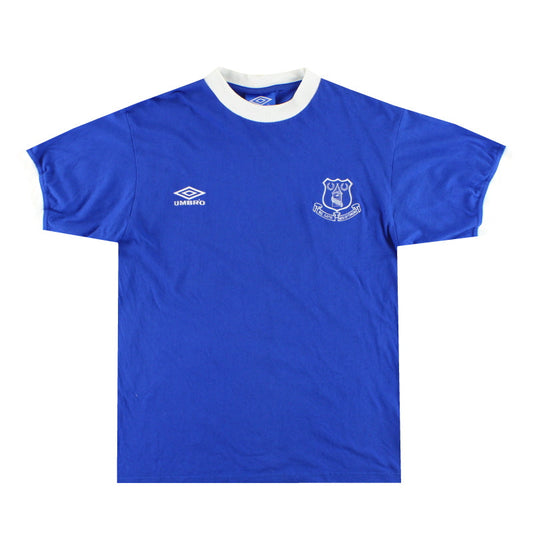 1999-00 Everton Umbro Leisure Tee S
