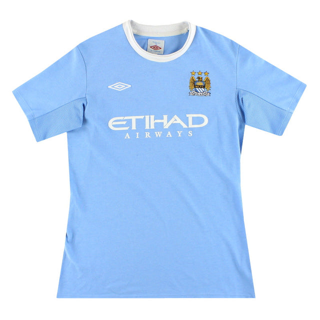 2009-10 Manchester City Umbro Home Shirt Womens's 10
