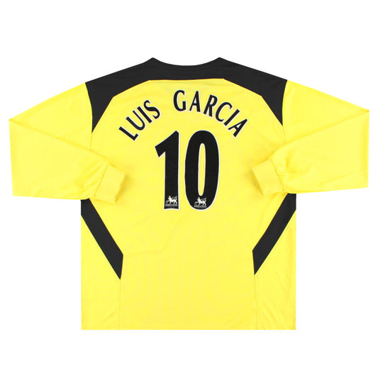 Liverpool 2004-05 Away Shirt Luis Garcia #10 M